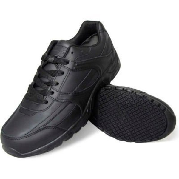Lfc, Llc Genuine Grip® Men's Athletic Sneakers, Water and Oil Resistant, Size 11W, Black 1010-11W